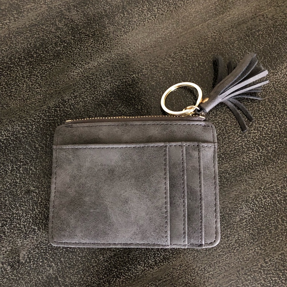Suede Wallet
